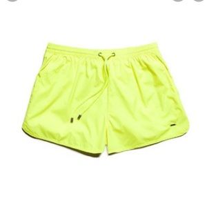 Zara | Swim | Zara Man Neon Swim Shorts 